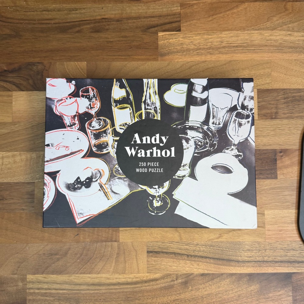Andy Warhol After the Party 250 Piece Wood Jigsaw Puzzle Galison Pop Art 14x10